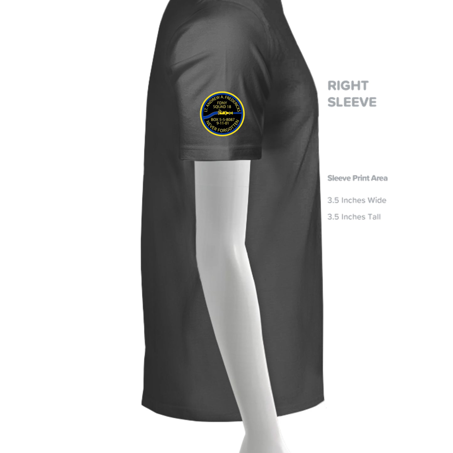 CHARCOAL - G500 - SLEEVE_RIGHT